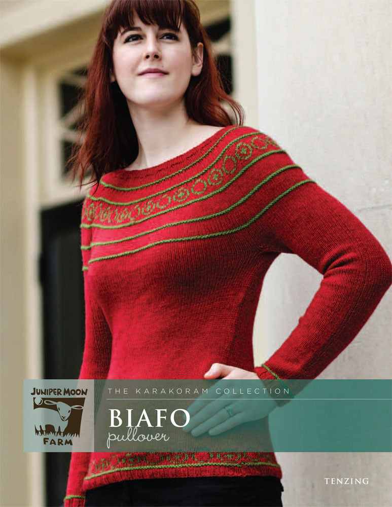 Biafo Pullover Jumper Knitting Pattern