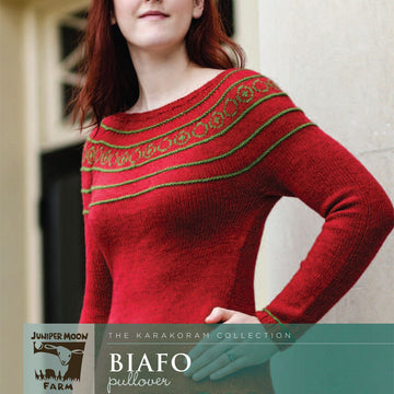 Biafo Pullover Jumper Knitting Pattern