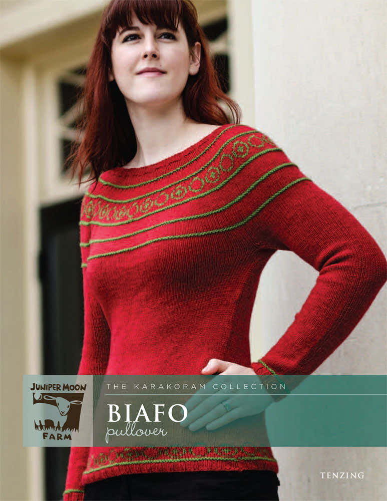 Biafo Pullover Jumper Knitting Pattern