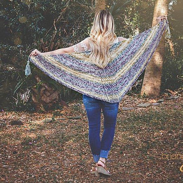 Faroese Knit Shawl