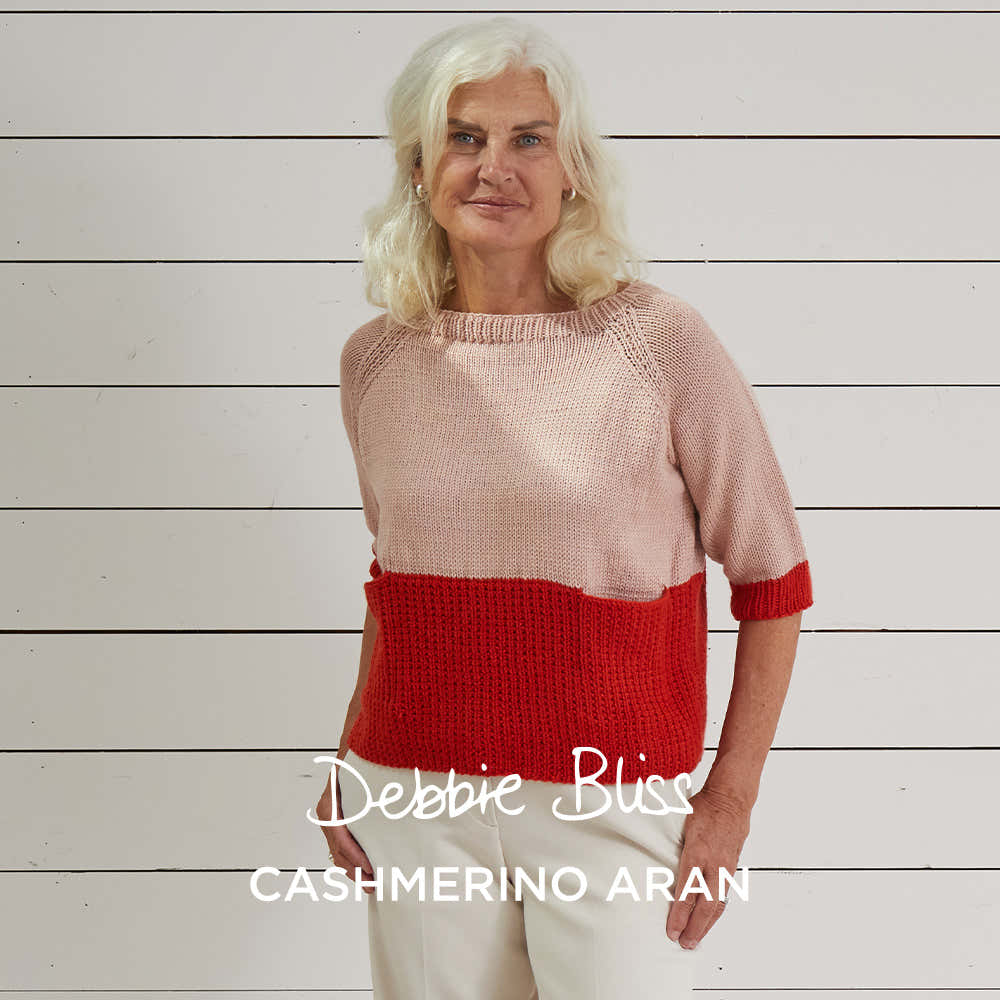 Debbie Bliss Odetta Boxy Top Knitting Pattern