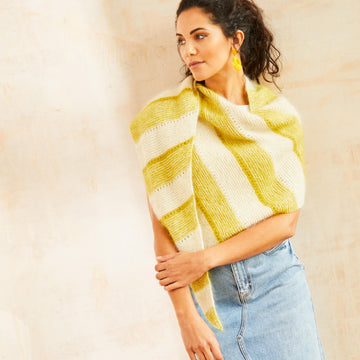 Mood Shawl Wrap Knitting Pattern