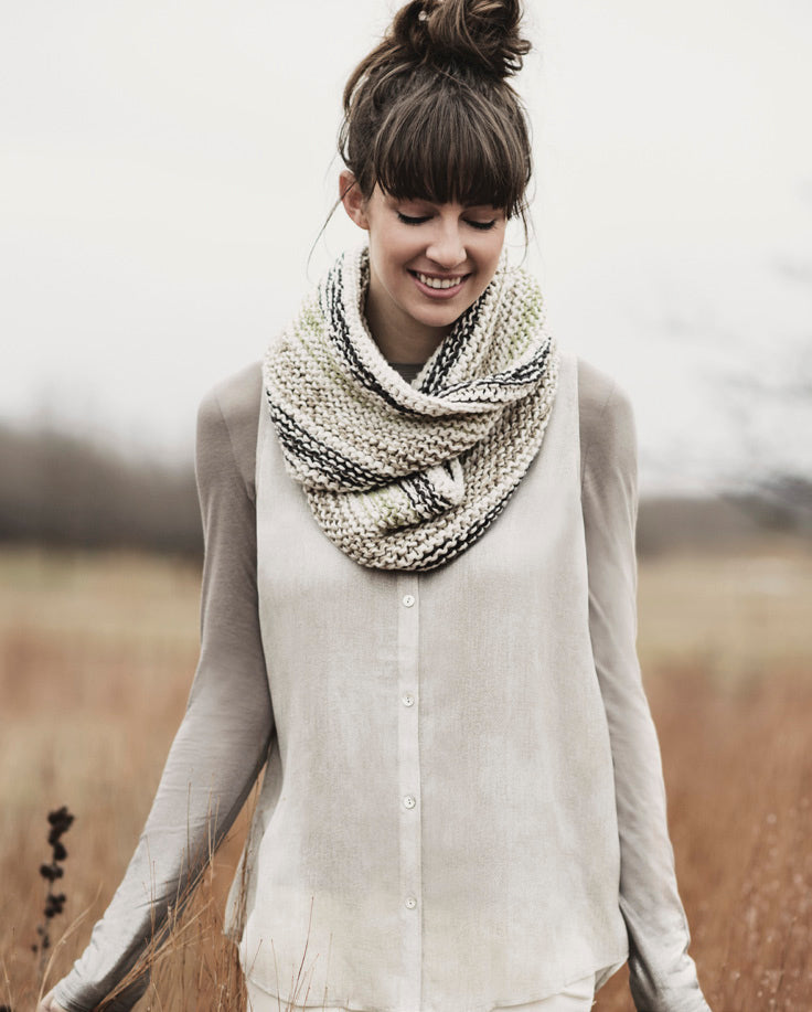 Blue Sky Fibers Caledonia Cowl Knitting Pattern