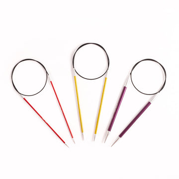 KnitPro Zing Fixed Circular Needles 24"