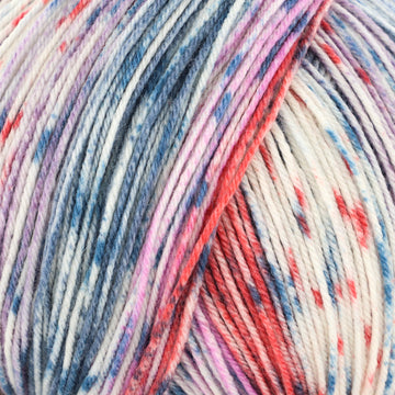 Lilac, Orange Red, Dark Navy, Natural (3361)