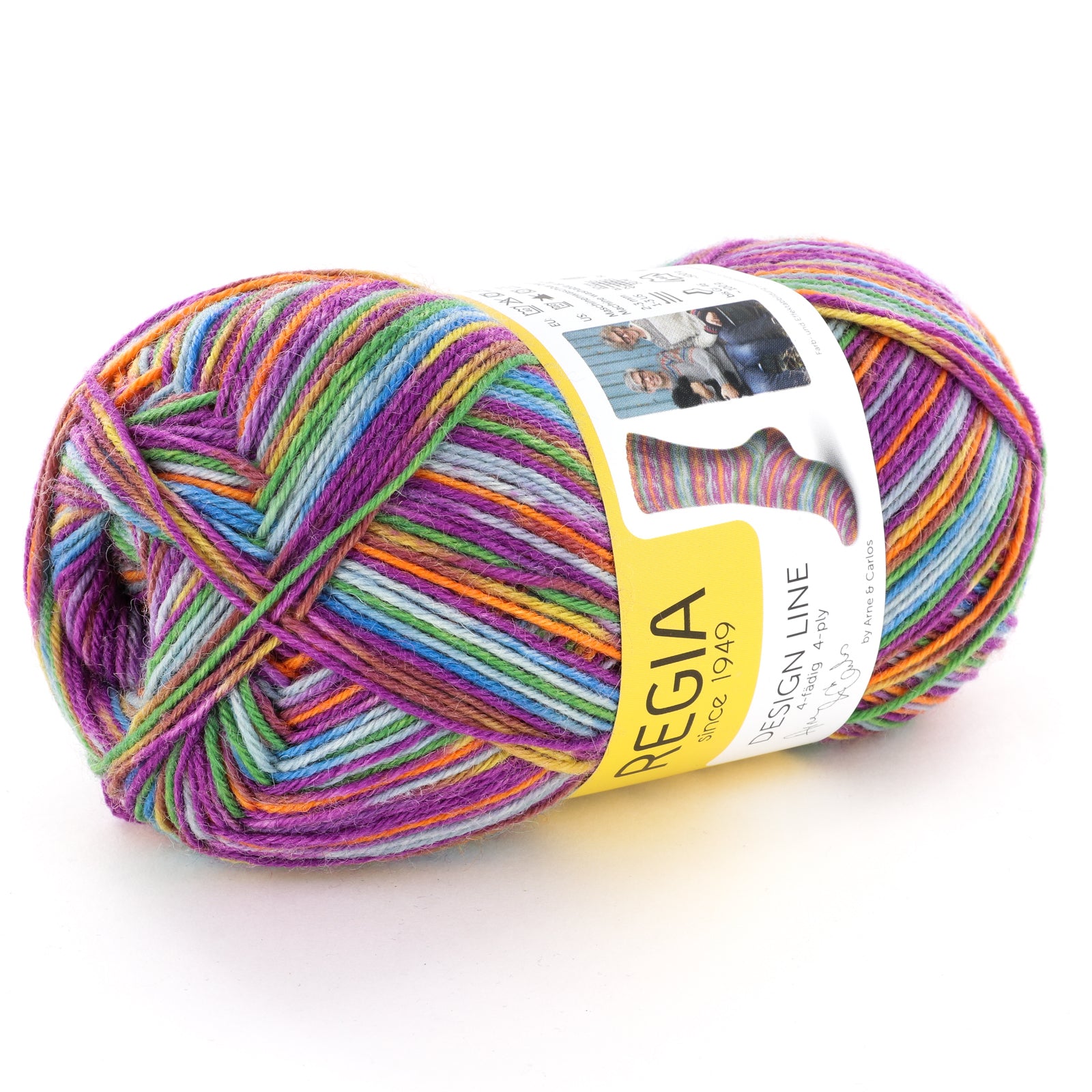 Regia 4-Ply Arne + Carlos Setesdal Color Yarn - Wool 4 Ply