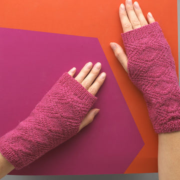 MillaMia Ame Wrist Warmers Knitting Pattern
