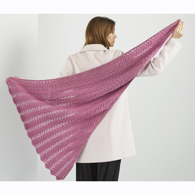 Stacy Charles Fine Yarns Alexis Wrap Knitting Pattern