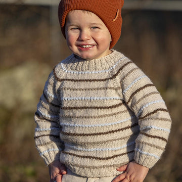 Tusse Sweater in Viking of Norway Alpaca Liten Storm Beige PDF