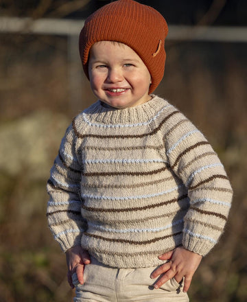 Tusse Sweater in Viking of Norway Alpaca Liten Storm Beige PDF