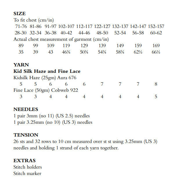 Miles Jumper Knitting Pattern