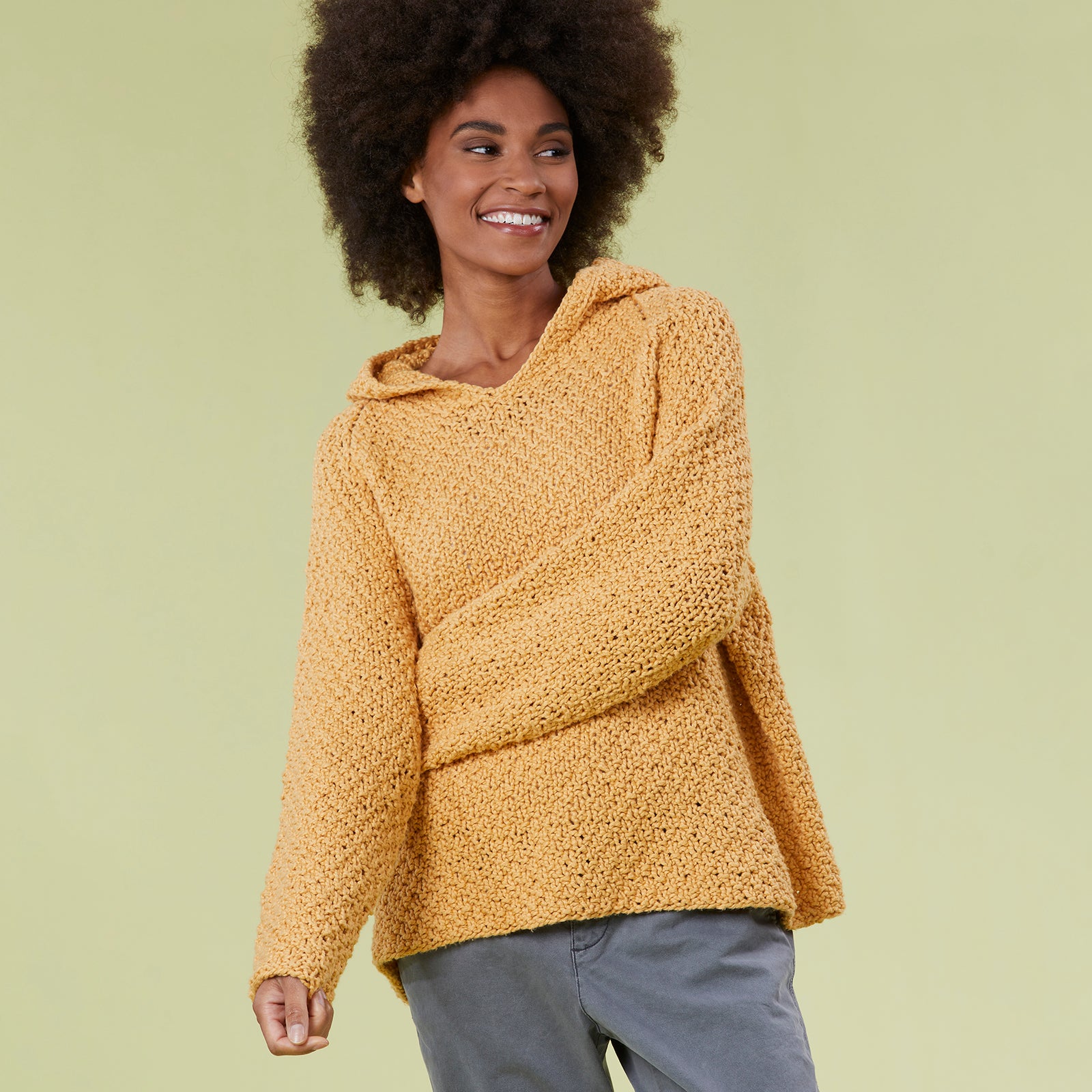 Tahki Yarns Provincetown Hoodie Knitting Pattern