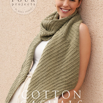 Rowan 4 Projects Cotton Casuals Knitting Pattern