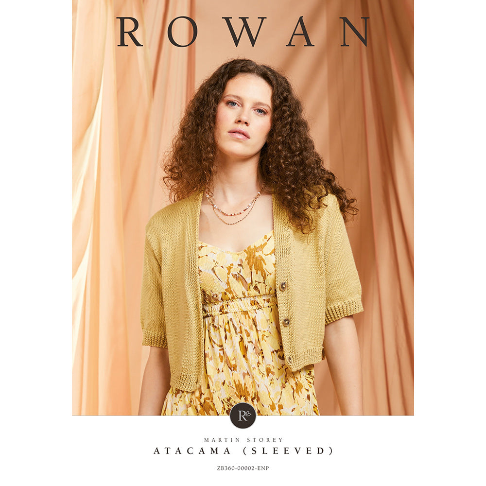 Atacama (sleeved) Jacket Knitting Pattern