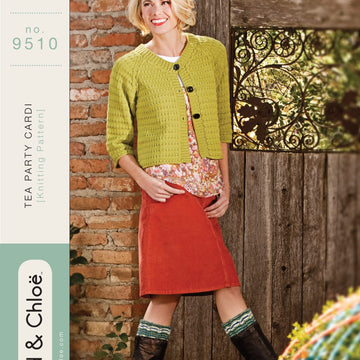 Tea Party Cardi Cardigan Knitting Pattern