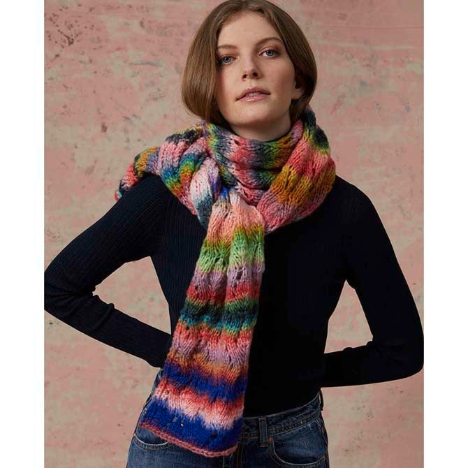 Lang PTO31-01 Scarf Knitting Pattern