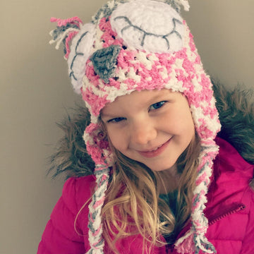 Bulky Lovie Owl Hat