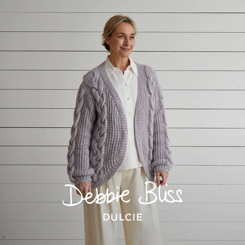 Debbie Bliss Curved Edge Jacket Knitting Pattern
