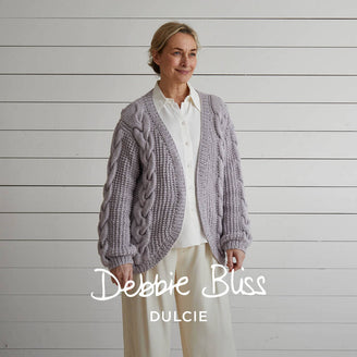 Debbie Bliss Curved Edge Jacket Knitting Pattern