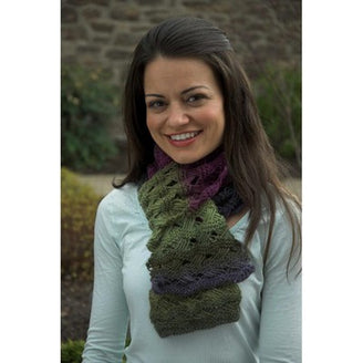 Plymouth Yarn Gina Scarf Knitting Pattern