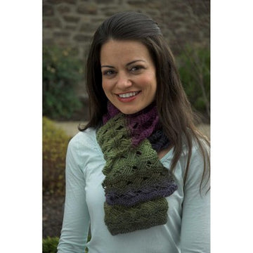 Plymouth Yarn Gina Scarf Knitting Pattern