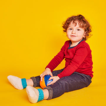 Paintbox Yarns Polar Bootees Knitting Pattern
