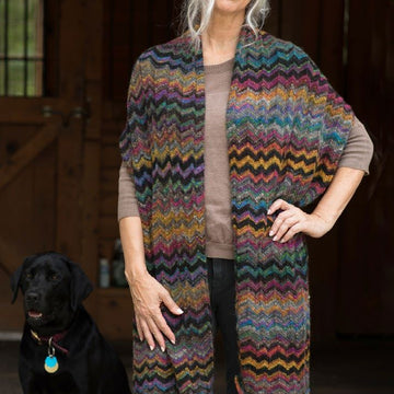 Berroco Jardin Wrap Knitting Pattern
