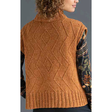Elsebeth Lavold Sofi Vest Waistcoat Knitting Pattern