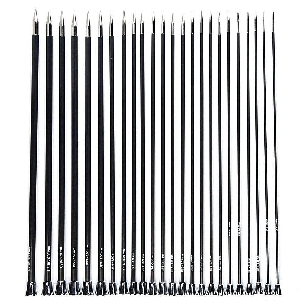 Knitter's Pride Karbonz Single Pointed Needles 10"