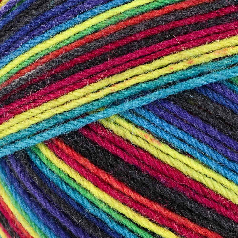 OnLine Supersocke 356 Style - 4-Ply - Moonlight Color w/ALOE Yarn - Superwash Wool