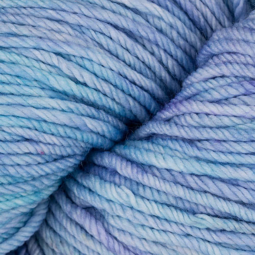 Malabrigo Rios yarn skein in Aquamarine - hand-dyed 100% superwash merino worsted