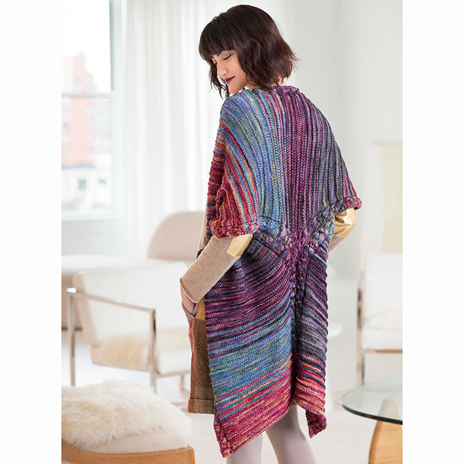 Malabrigo Gallery Row Cardigan Knitting Pattern