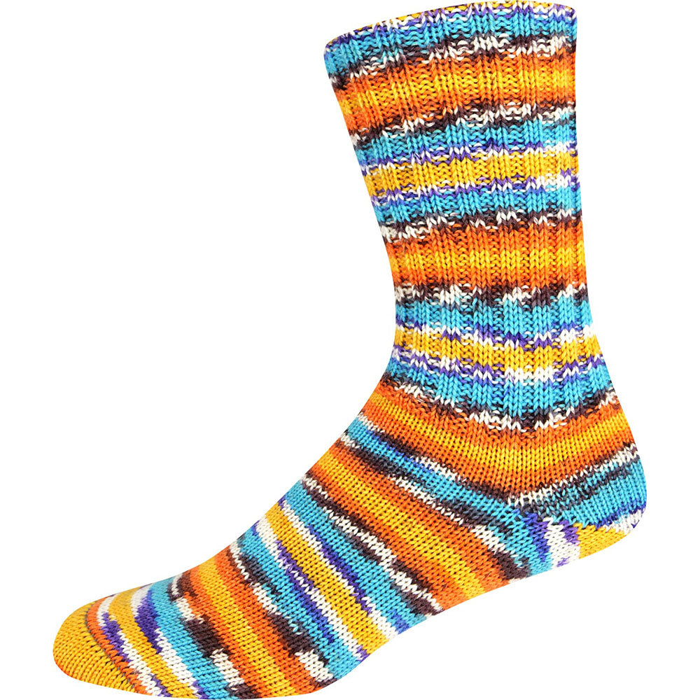 OnLine Supersocke 357 Merino Extrafine - Color 4-Ply Yarn - Merino Wool 4 Ply