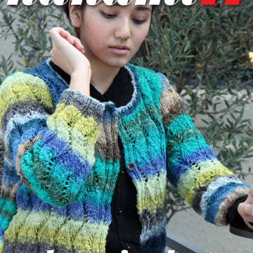Noro Lace Jacket (Hanami) Cardigan Knitting Pattern