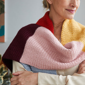 Debbie Bliss Blanket Scarf PDF