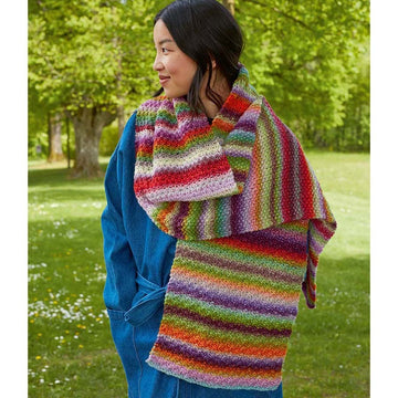 Lang PTO45-02 Scarf Knitting Pattern
