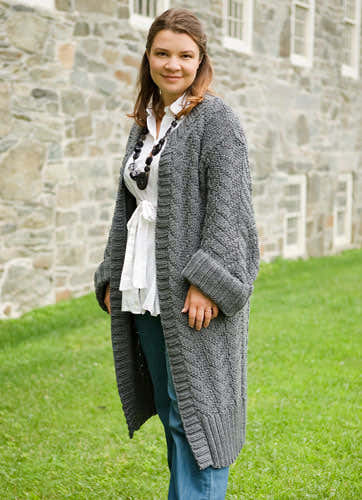 Wishshaw Coat Knitting Pattern