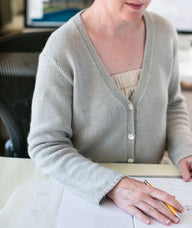 Churchmouse Studio Go-To Cardigan Knitting Pattern