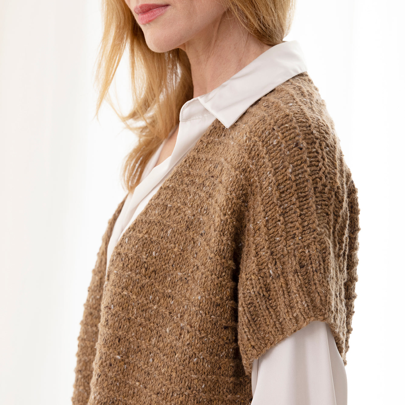 String Camilla Vest Jumper Knitting Pattern