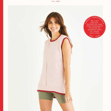 Sirdar Swing Tipped Vest Top Knitting Pattern