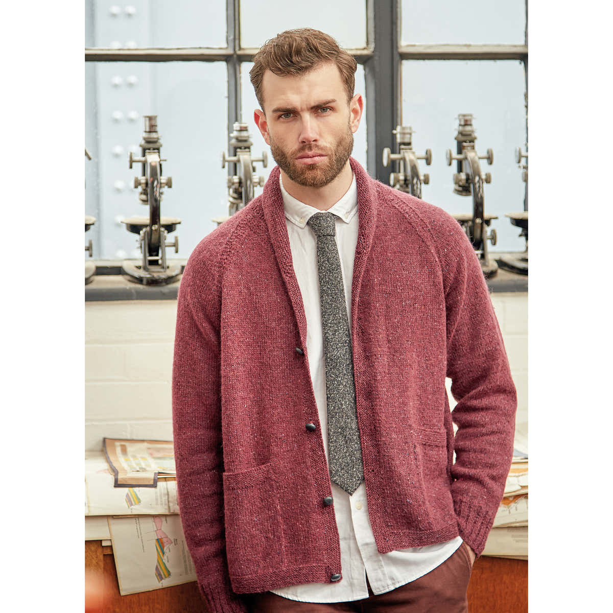 Rowan McQueen Cardigan Knitting Pattern