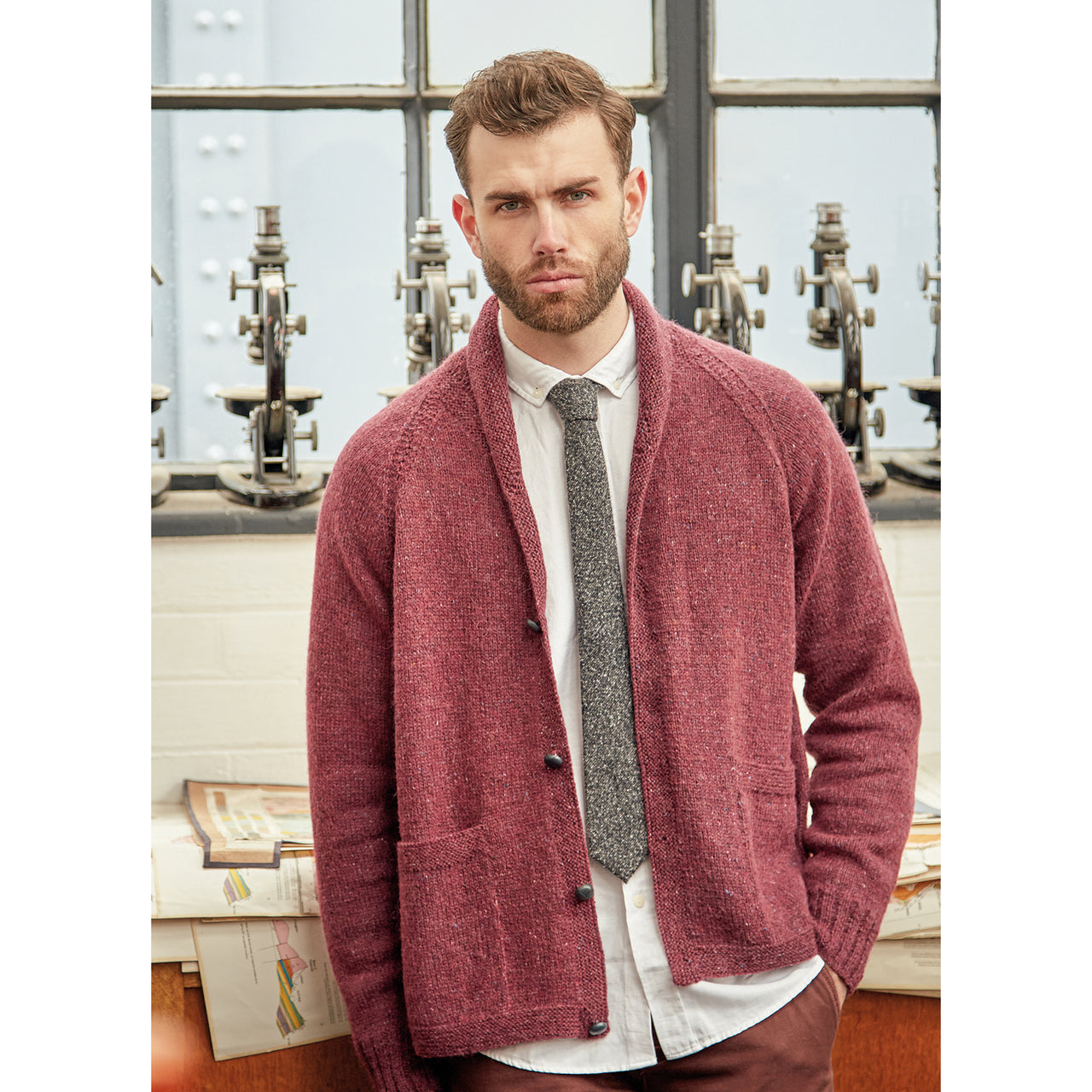 Rowan McQueen Cardigan Knitting Pattern