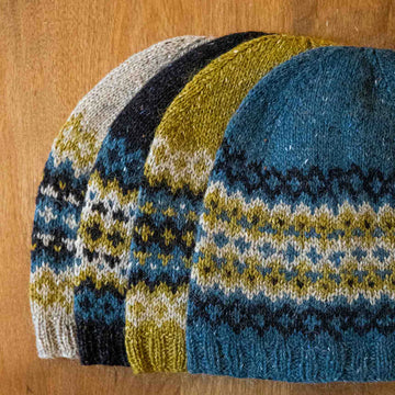 Churchmouse Studio Colorwork Cap Hat Knitting Pattern