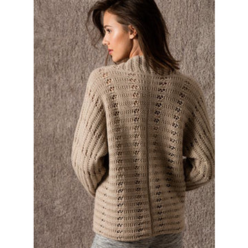 String Buckhead Open-Front Cardigan Knitting Pattern