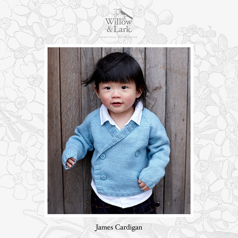 Willow & Lark James Cardigan Knitting Pattern