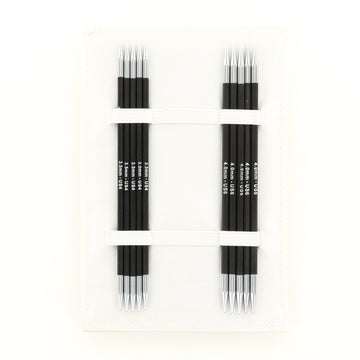 KnitPro Karbonz Double Point Needles 6" (Socks Set of 5 Sizes)
