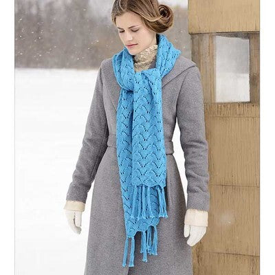 Blue Sky Fibers Baltic Wrap Scarf Knitting Pattern