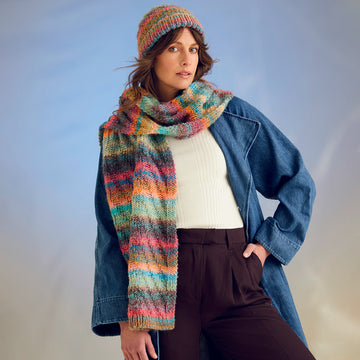 Sirdar 10710 Sea Breeze Hat & Scarf PDF