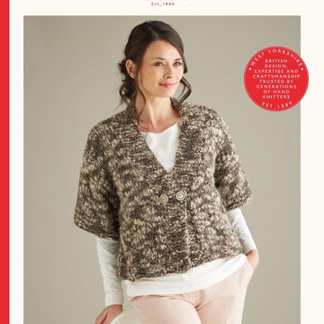 Sirdar 10017 Short Sleeve Jacket in Elemental PDF