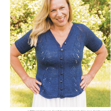 Twist Collective Deloraine Cardigan Knitting Pattern